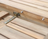 Outdoor extended dining table