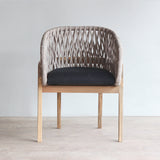 Front view of the Arch Dining Chair.