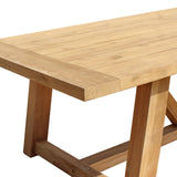 Wooden table with a white background