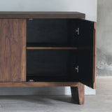 half of KAMA sideboard with opened door