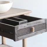 LUNAR Rattan Bathroom Cabinet