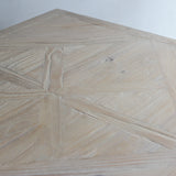 Monarch dining table pattern detail.