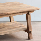 Vanity Coffee Table joints detail.