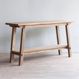 Perspective view of Vanity Console Table 150.