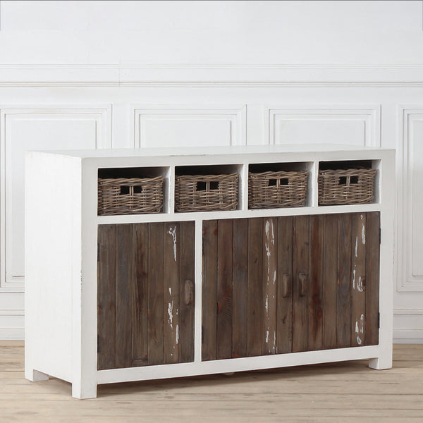 Aimann Sideboard 3 doors with 4 drawers.