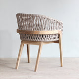 Back view of Arch Dining Chair.