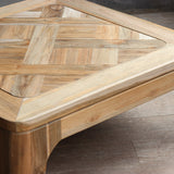 The pattern detail of Arch Coffee Table's top.