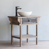 LUNAR Rattan Bathroom Cabinet