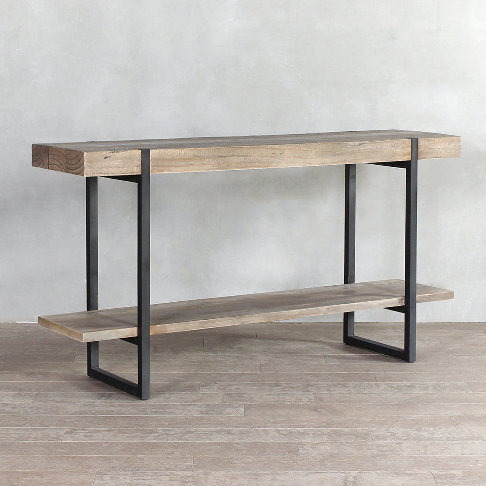 Massive Console Table with Shelf | KAYULAMA Home