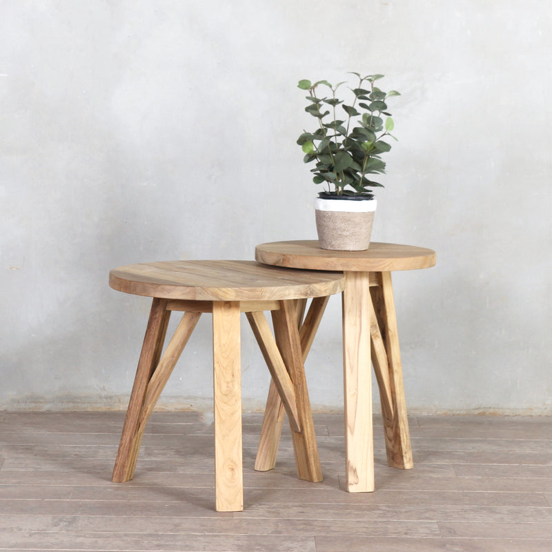 Round Nesting Table