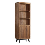 Perspective view of LINEA Open Bookcase.